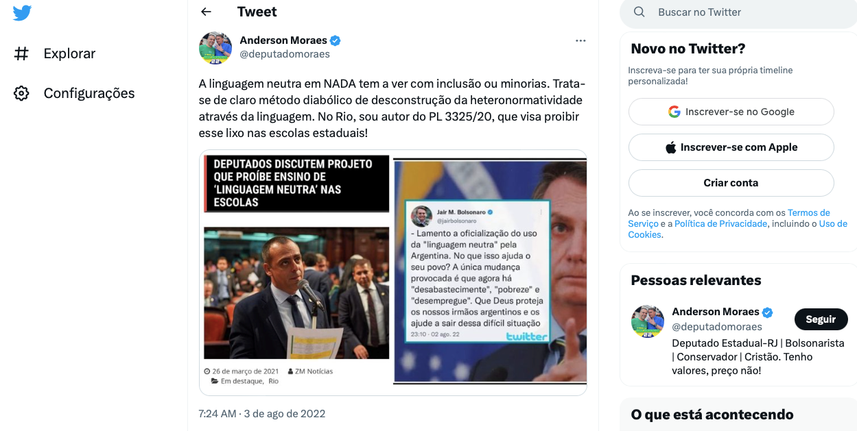 Algoritmo do  ajuda Brasil Paralelo a radicalizar